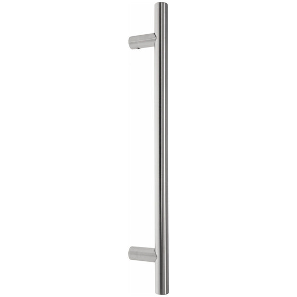Guardsman Entrance Pull Handle - Bolt Fix - 800 x 32mm 600mm c/c - Satin Stainless - tradefit - Featured Image