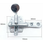 Heavy Auto Gate Latch - 60mm / 2.5 inch - Hot Dip Galvanised - tradefit - 2