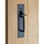 Heavy Suffolk Latch - 219 x 50mm - Black - tradefit - 4