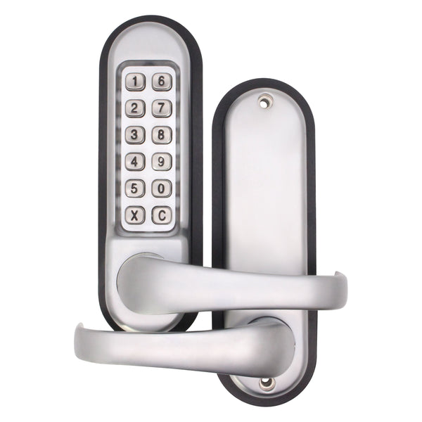 ED50 Clutch Lever Push Button HEAVY DUTY Mechanical Digital Code Lock - Satin - tradefit - Featured Image