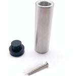 Chunky Projection Wall Mounted Door Stop - 85mm Projection - Satin Stainless - tradefit - 3