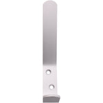 Hat and Coat Hook - 125mm - Satin Aluminium - tradefit - 3
