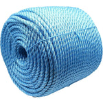 Blue Rope Poly Polypropylene Builder Rope - 12mm x 220m - Plumber Electrician Draw Rope - tradefit - 5