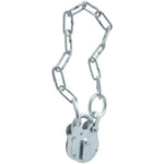 Fire Brigade Padlock And Chain - FB Key Operated - tradefit - 2