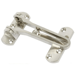 Zinc Diecast Door Restrictor - 2.4 x 3.9 inch - Satin Chrome - tradefit - 4