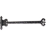 Antique Door and Gate Hinges - 13 x 4 Inches - Black - tradefit - 6