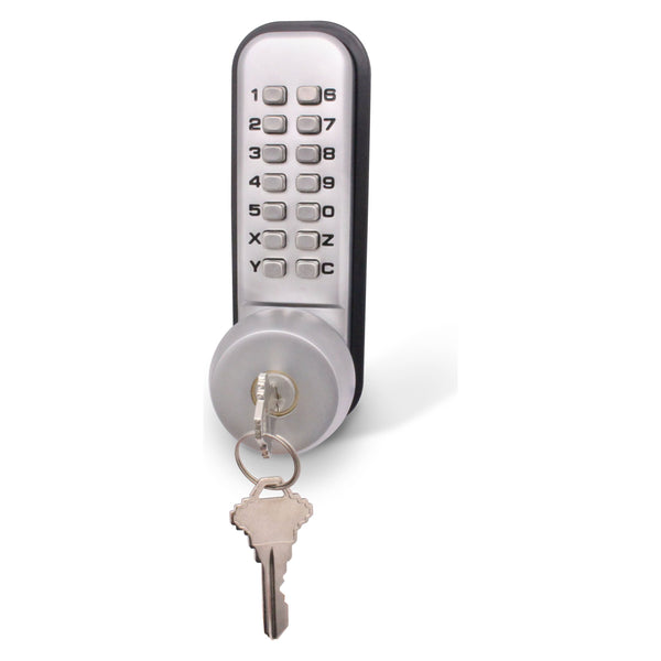 ED20 Knob & Key Override Push Button Mechanical Digital Code Lock