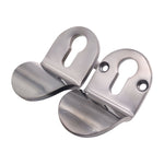 Designer Euro Cylinder Pull Back to Back Fix - Marine Grade 316 - Polished Stainless - tradefit - 1