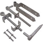 Field Gate Hinge Set Double Strap Adjustable Hook to Drive - (18