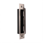 Mortice Lock Strike Plate - Satin Nickel - tradefit - 1