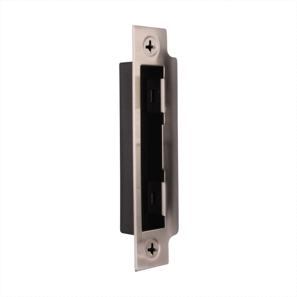Mortice Lock Strike Plate - Satin Nickel - tradefit - Featured Image