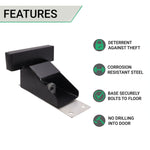 Garage Door Defender - 220x74x115mm - Black - tradefit - 2