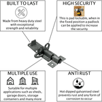 HD Gate Kit - Suffolk Latch - 350mm Hinges - 150mm Brenton Bolt - Galvanised - tradefit - 9