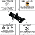 HD Gate Kit - Ring Latch - 350mm Hinges - 150mm Brenton Bolt - Black - tradefit - 8
