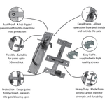 Heavy Suffolk Latch - 219 x 50mm - Galvanised - tradefit - 2