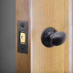 3 inch/76mm Bathroom Tubular Deadbolt Set - 57mm Backset - Antique Black - tradefit - 6