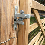 Field Gate Auto Catch Self Locking - 170mm - Hot Dip Galvanised - tradefit - 4