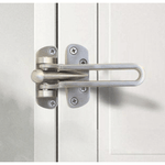 Zinc Diecast Door Restrictor - 2.4 x 3.9 inch - Satin Chrome - tradefit - 3