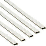 Intumescent Fire Door Seal Strip - Fire Only - 10x4x2100mm - White - Trade Pack of 300 - tradefit - 1