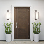 Repair Escutcheon Key Hole Cover Plate Self Adhesive Fix - Satin Stainless Steel - 47mm - tradefit - 4