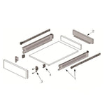 Metal Drawer Box System Pack 30kg H118 x L270mm Ext 75% Cream - tradefit - 7