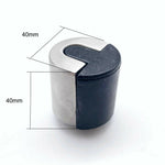 Floor Mounted Door Stop - 40mm - Satin Stainless Steel - tradefit - 3