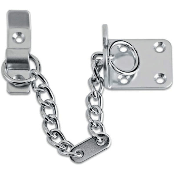 Narrow Security Door Chain - 44mm - Chrome Plated - tradefit - Featured Image