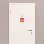 No Smoking 400x600mm Screw Fixed - tradefit - 5