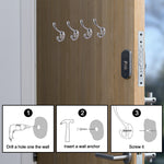 Hat Coat & Robe Hook - Polished Chrome - Pack of 4 - tradefit - 5