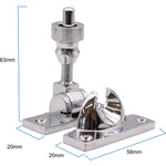 Brighton Sash Window Fastener - Polished Chrome - 58mm - tradefit - 3