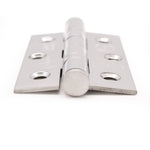 Polished Stainless Fire Door Hinges - 3 Inch/76mm - Grade 7 Steel Ball Bearing - Pack 2 - tradefit - 8