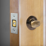 3 inch/76mm Tubular Bathroom Deadbolt - 57mm Backset - Polished Chrome - tradefit - 6