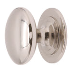 Victorian Cupboard Knob - 38mm - Polished Nickel - tradefit - 1