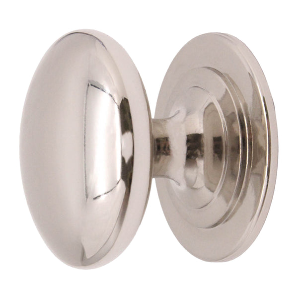 Victorian Cupboard Knob - 38mm - Polished Nickel - tradefit - Featured Image