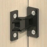 Press On Keku AS Clip - Black - Pack of 10 - tradefit - 3