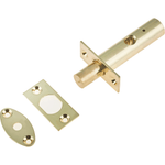 Concealed Door Security Rack Bolts Pack of 2 + 2 Keys - 61mm - Brass - tradefit - 5