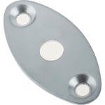 Rack Bolt Escutcheon - Satin Chrome Plated - Pack Of 10 - tradefit - 3