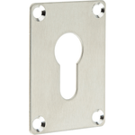 Repair Escutcheon - Euro - 65x47x1.2mm - Satin Stainless - tradefit - 4