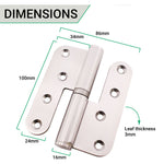 Journal Lift Off Hinges 4