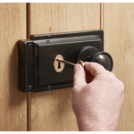Rim Sashlock Fluted - 150mm - Black - tradefit - 3