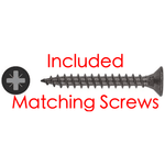 Turn Button Catch Pack of 2 Shed Gate Door Greenhouses Pens Hutches - Galvanised - tradefit - 4