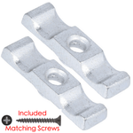 Turn Button Catch Pack of 2 Shed Gate Door Greenhouses Pens Hutches - Galvanised - tradefit - 3