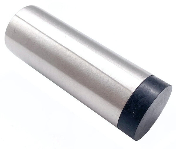 Door Stop Projection Wall Mounted - 85mm Projection - Satin Stainless - tradefit - Featured Image