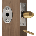 Rack Bolt Escutcheon - Polished Chrome Plated - Pack Of 10 - tradefit - 3