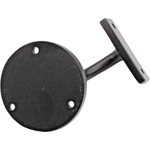 Handrail Bracket Heavy Pattern - 63mm / 2.5 Inch - Matt Black - tradefit - 3
