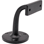 Handrail Bracket Heavy Pattern - 63mm / 2.5 Inch - Matt Black - tradefit - 4