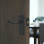 Sassari Matt Black Lever Door Handle Pack - Latch - tradefit - 6