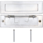 Victorian Letter Plate - 250x76mm - Satin Chrome - tradefit - 2