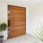 Bolt Fix Pull Handle - 750mm x 25mm - Satin Stainless Steel - tradefit - 5