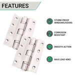 Rebated Cranked Stormproof 4